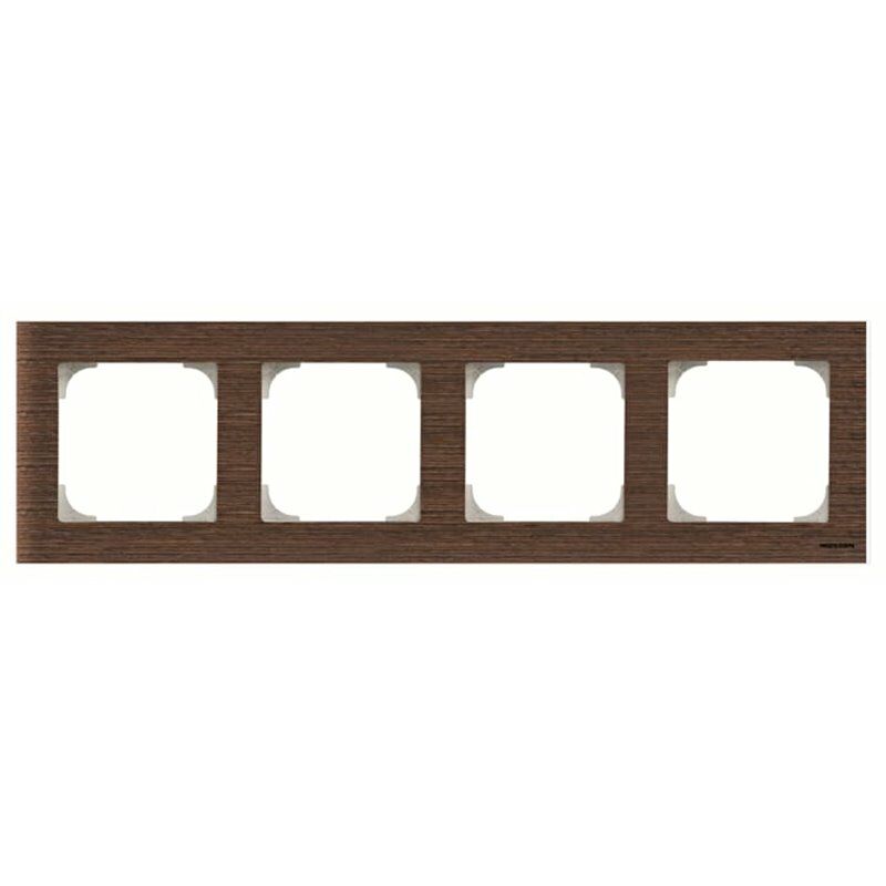 

Marco 4 elemento N8574 WN serie Sky Wengue Natural - Niessen