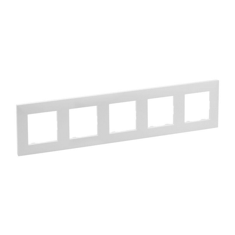

Marco 5 elementos 864175 serie Niloe Step Blanco Mate - Legrand