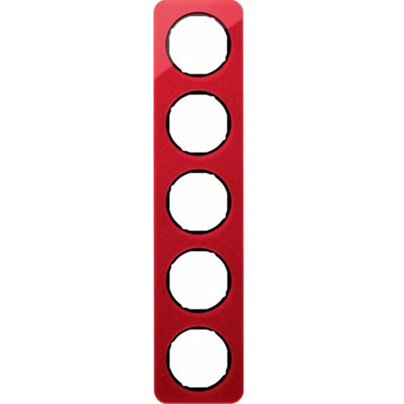 

Marco 5Elem.R1 Acrilico Rojo/Negro