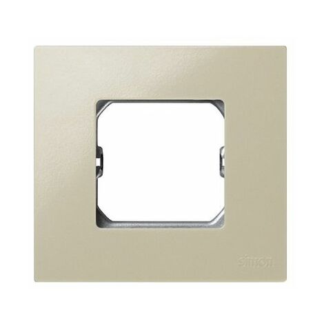 Marco compacto para 1 elemento Simon 27 Play  Beige