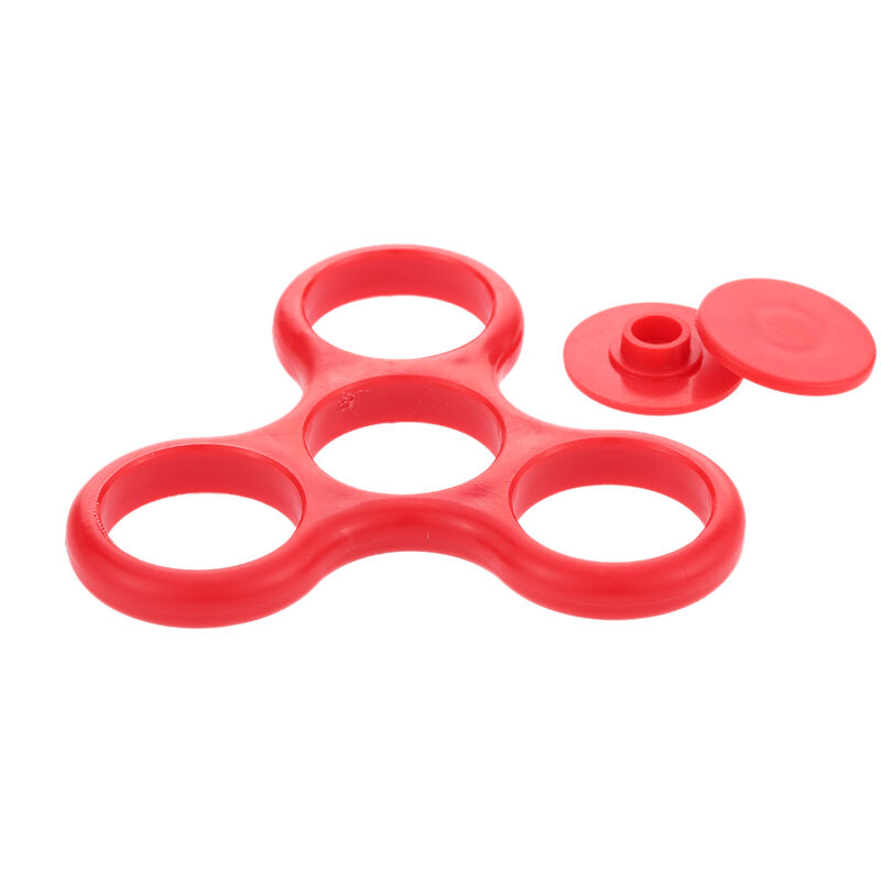 

Asupermall - Marco con dos botones Tapas Cubiertas para Mini dedo Mano Tri-Spinner Fidget Toy EDC Hand Desktoy Focus Stress Ansiedad Alivio de