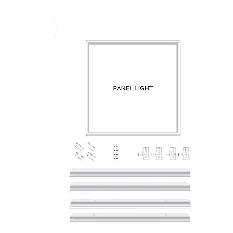 

EDM Marco cromo mate (superficie) para panel de led 60x60x4,2cm edm