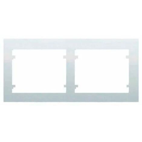 Marco de 2 elementos horizontal BLANCO BJC IRIS 18002
