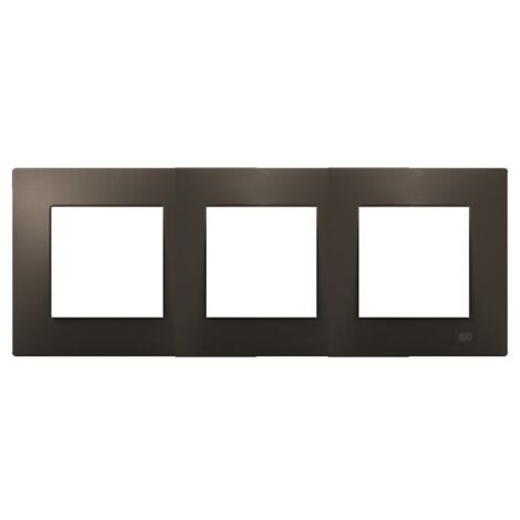 Marco de 3 elementos gris lava BJC VIVA 23003-GL