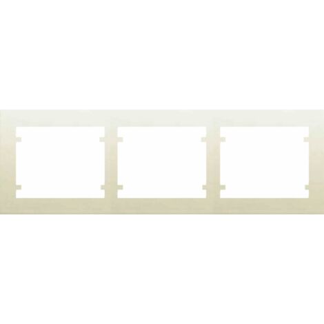 Marco de 3 elementos horizontal BEIGE BJC IRIS 18003-A