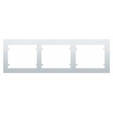 Marco de 3 elementos horizontal BLANCO BJC IRIS 18003