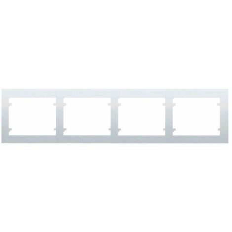 Marco de 4 elementos horizontal BLANCO BJC IRIS 18004