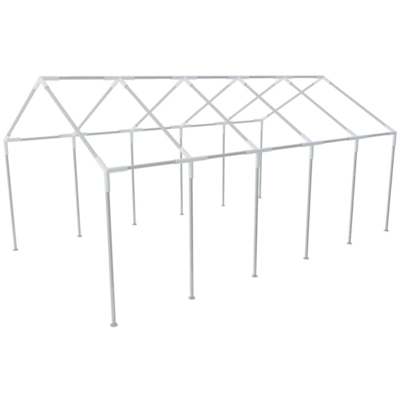 

vidaXL Estructura de Carpa de Jardín de Acero Armazón Tienda de Fiesta 10x5 m - Plateado