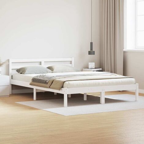 Marco de Cama  210 x 160 cm Madera maciza de pino
