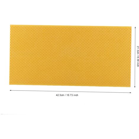 Marco de colmena con base - Base de plástico amarillo - Apicultura esencial, sostenible y ecológica
