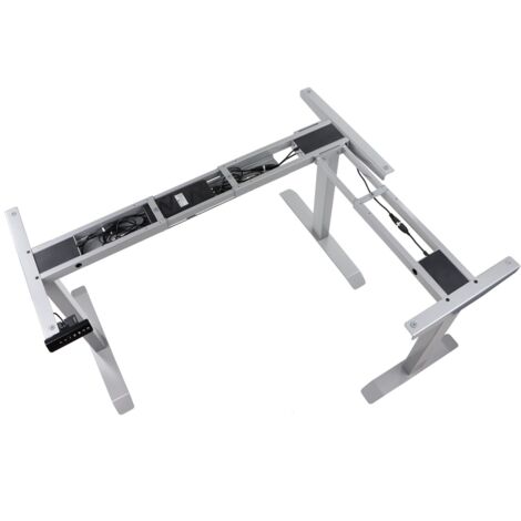 Marco de escritorio o mesa con ajuste eléctrico de altura UT04-2T/90A/A aluminio