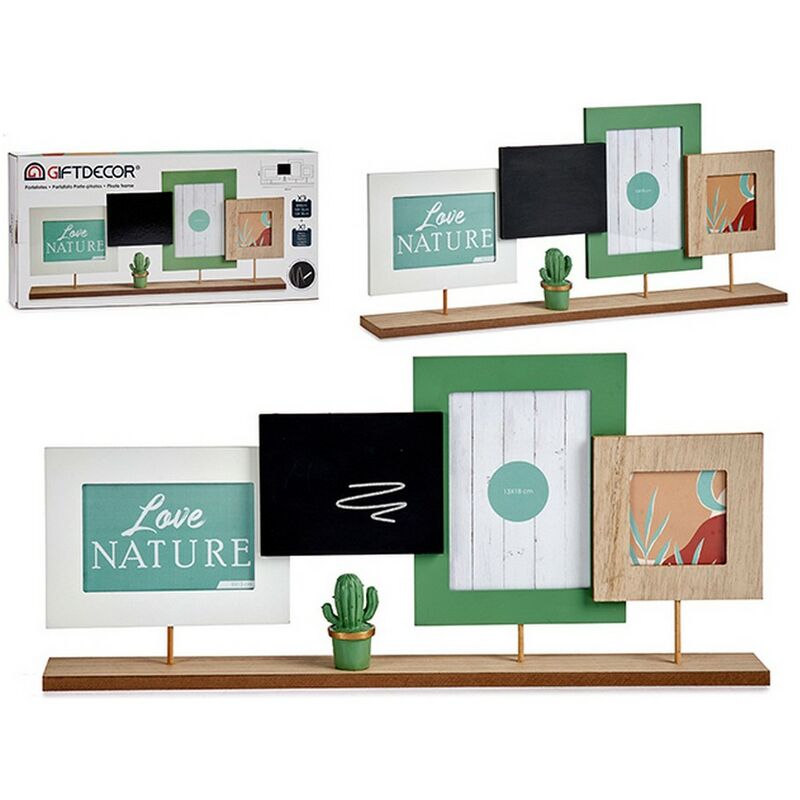 

Marco de Fotos Cactus Triple (6 x 28 x 60 cm)