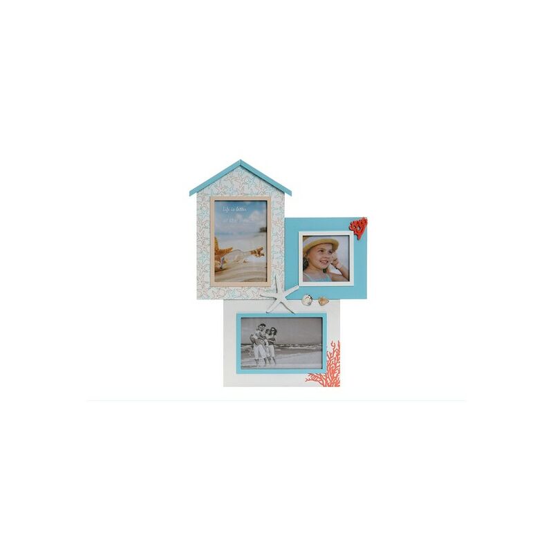 

Marco de Fotos DKD Home Decor Coral (10 x 15 cm) (9 x 9 cm)
