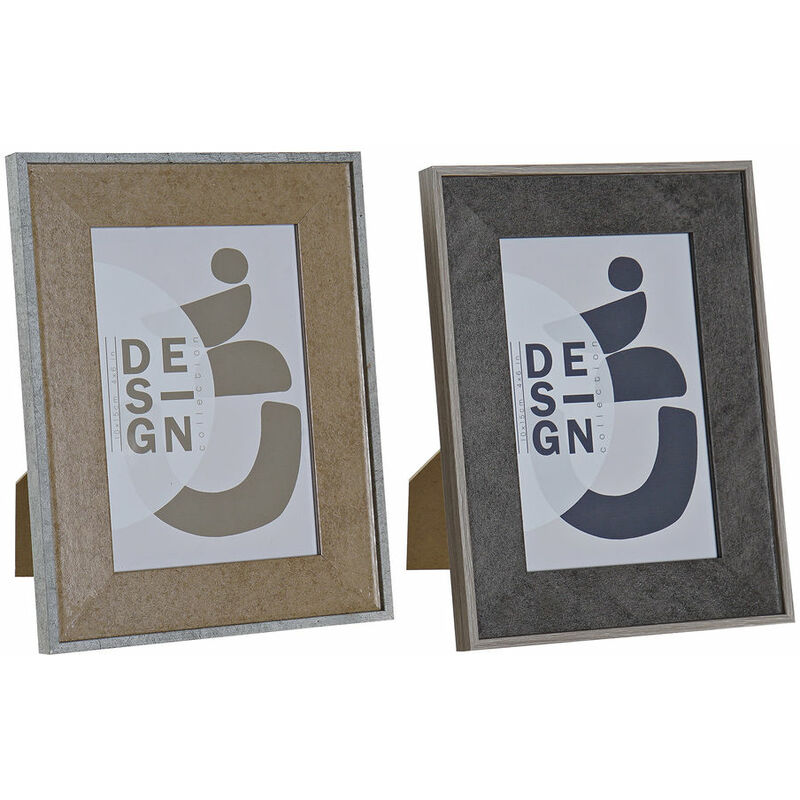 

Marco de Fotos DKD Home Decor Cristal Madera MDF (2 pcs) (15.5 x 1.5 x 20.5 cm)