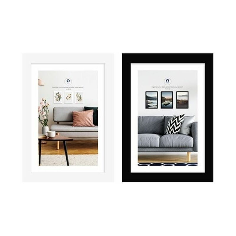

Marco de Fotos DKD Home Decor Cristal Madera MDF (2 pcs) (20 x 2 x 25 cm)