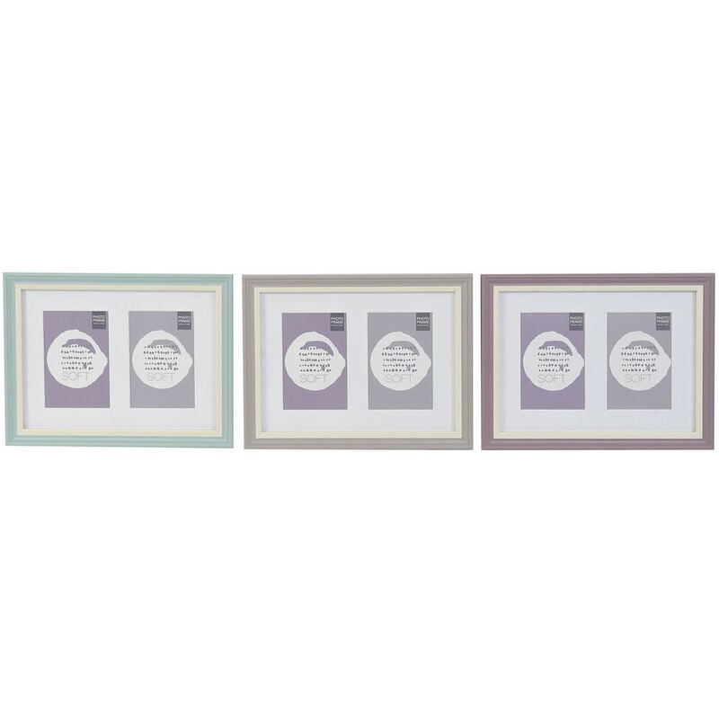 

Marco de Fotos DKD Home Decor Cristal Madera MDF (3 pcs) (32 x 2 x 25 cm)