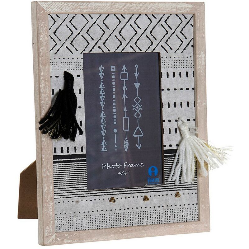 

Marco de Fotos DKD Home Decor Étnico Madera MDF (10 x 2 x 15 cm)