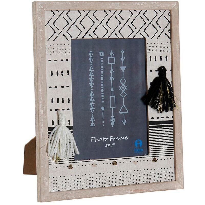

Marco de Fotos DKD Home Decor Étnico Madera MDF (22 x 2 x 27 cm)