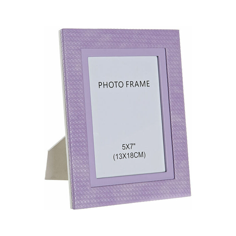 

Marco de Fotos DKD Home Decor Lila Poliuretano (19 x 2 x 24 cm)