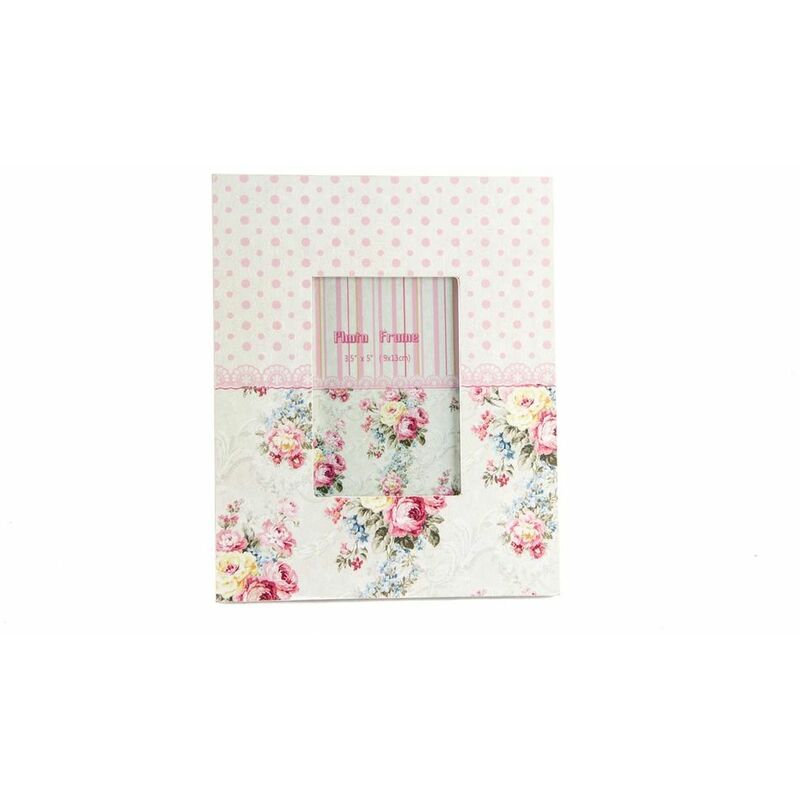 

Marco de Fotos DKD Home Decor Madera Cristal (10 x 10 x 15 cm)
