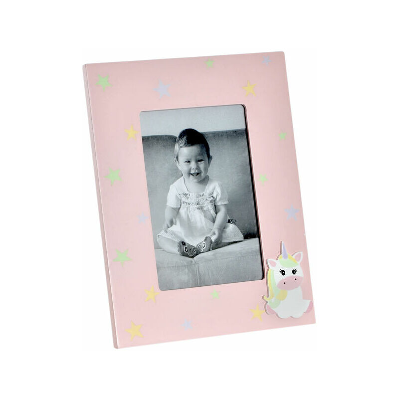 

Marco de Fotos DKD Home Decor Madera MDF Unicornio (17 x 1.5 x 22 cm)