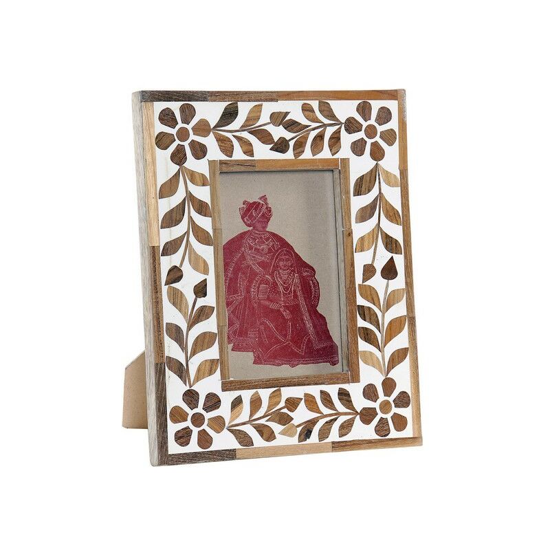 

Marco de Fotos DKD Home Decor Resina Madera de mango (10 x 15 cm)