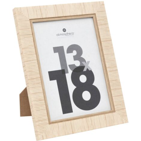 Marco de fotos Théa Beige 13x18cm - Atmosphera créateur d'intérieur