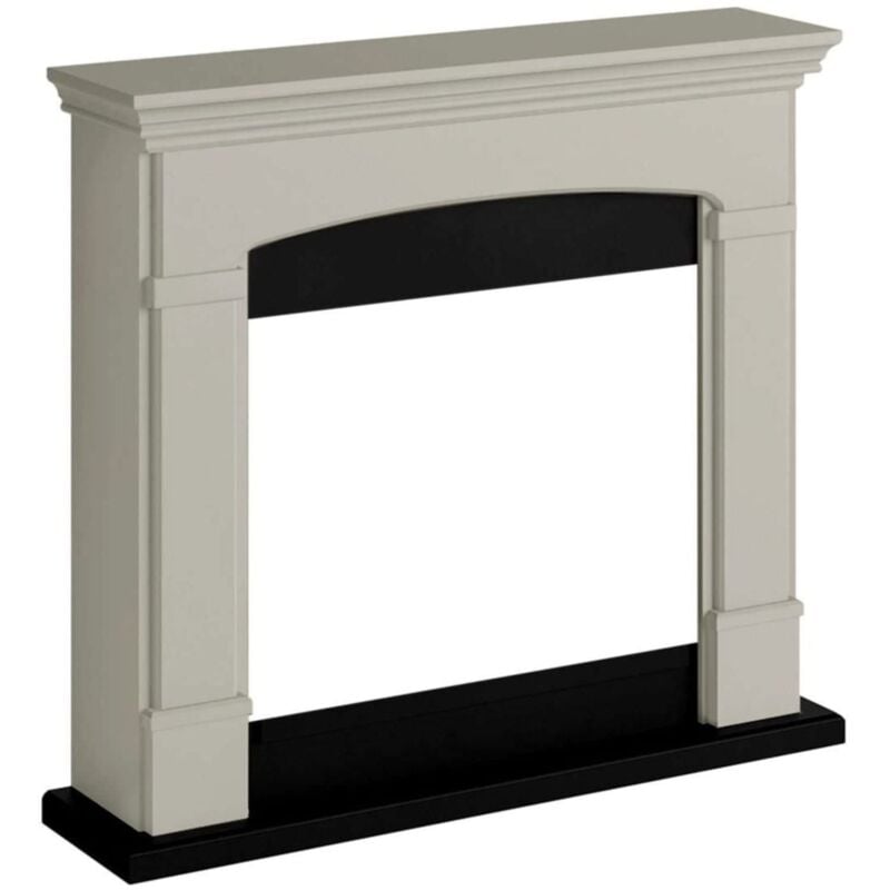 

Marco de madera para chimenea eléctrica cm 107,2x95,2x24,5 FM463-BE1 - Beige claro - Tagu The Missing Piece