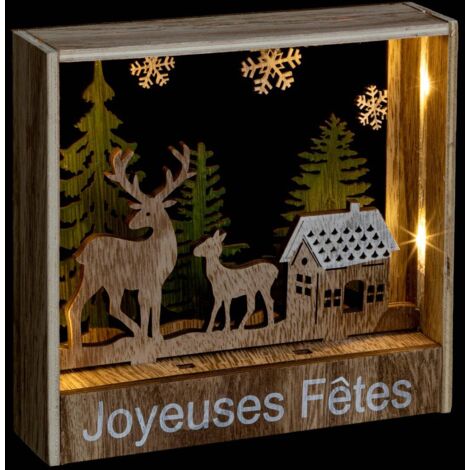 Marco de madera para decoración del hogar - Feeric lights & christmas