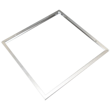 Marco de superficie para panel led 60 x 60 cm, tipo armstrong, blanco