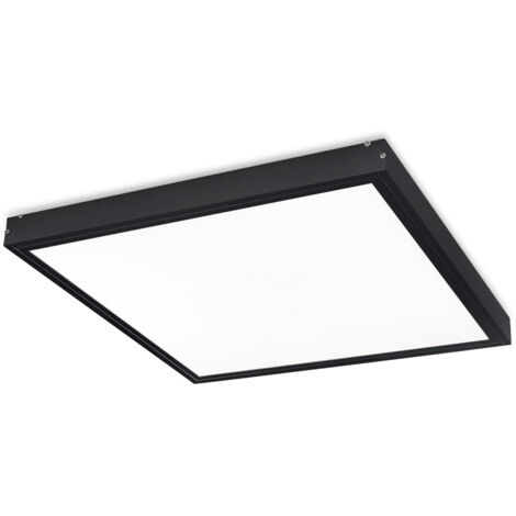 Marco de superficie para paneles LED 60x60 NEGRO