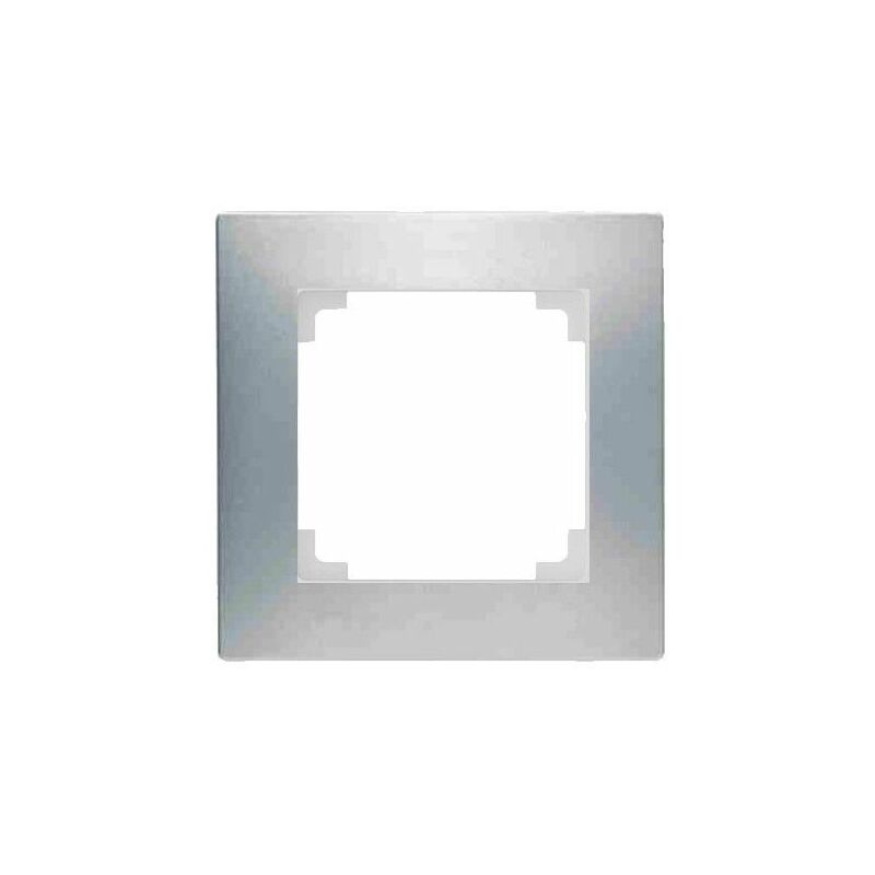 

Marco de un elemento 55x55mm PLATA LUNA VIVA 23201-PL - BJC