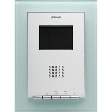 Marco decorativo para monitor iLOFT de cristal, diseño elegante y moderno.