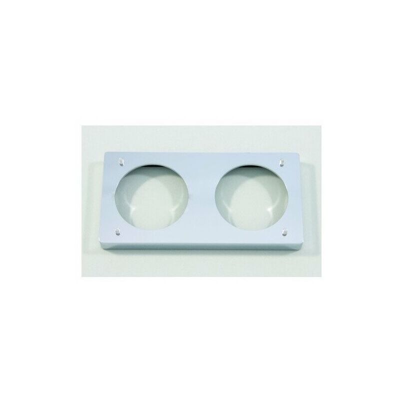 

Marco distanciador IDS ARCHIMODULE para roseta 2 agujeros (83x166mm) cromado
