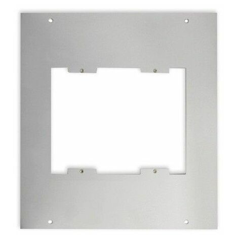 Marco doble embellecedor para 2 placas, compatible con series CITYLINE y CITY CLASSIC.