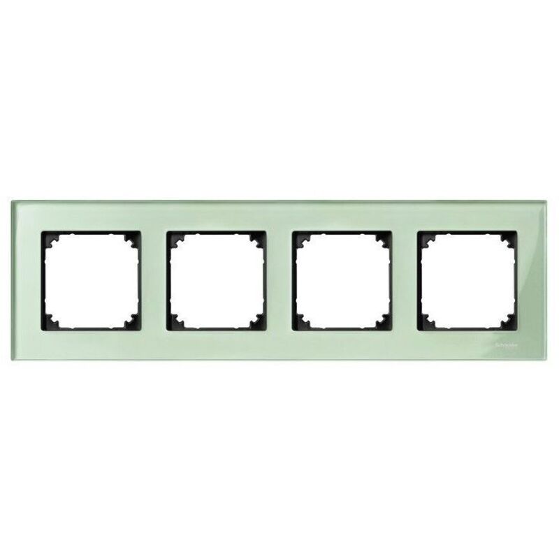 

Marco 4 elem. elegance cristal Verde SCHNEIDER ELECTRIC MTN404404