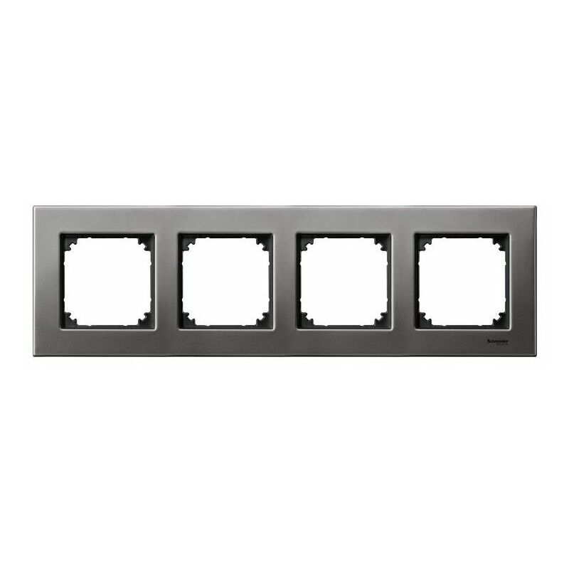

Marco elegance 4 elementos gris Rodio SCHNEIDER MTN403414