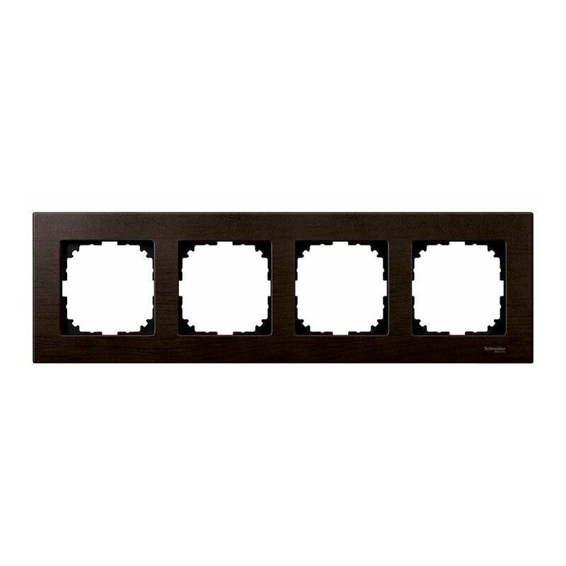 

Marco elegance 4 elementos Wengue SCHNEIDER MTN4054-3471