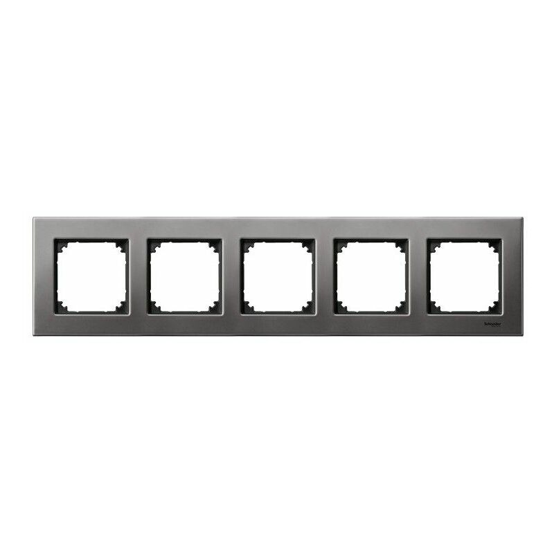 

Marco elegance 5 elementos gris Rodio SCHNEIDER MTN403514
