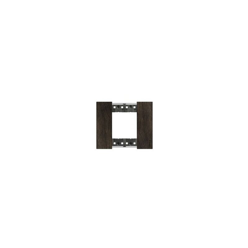 

Marco embellecedor Bticino KA4802LG Living Now 2 modulos Nogal