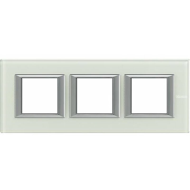 

Marco embellecedor Horizontal de 3 elementos Bticino Axolute HA4802M3HVSW Whice