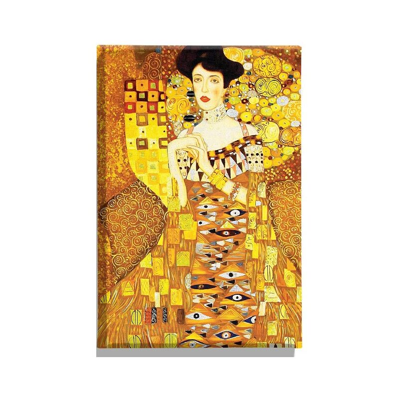 

Marco Inspiraciones del autor - Gustav Klimt, Retrato de Adele Bloch-Bauer I - Arte y Graffiti - para la sala de estar, dormitorio - Multicolor en
