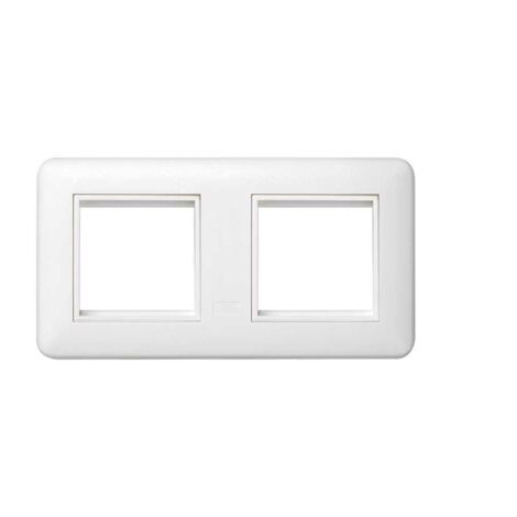 Marco K45 bastidor doble blanco nieve SIMON KR445/9