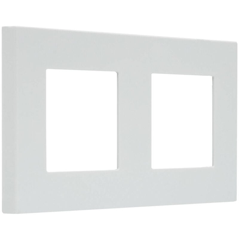 

Marco PC 2 Módulos Modern Blanco para Interruptor Modern Táctil. - Blanco para Interruptor Modern Táctil