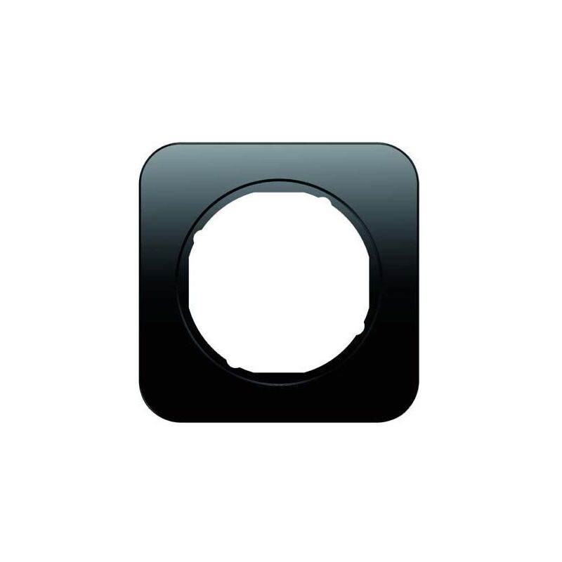 

R.1 - MARCO R1 1 ELEMENTO NEGRO BRILLO - Hager
