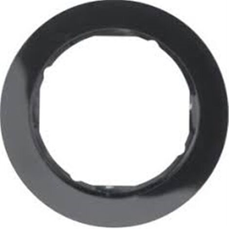 Marco R.CLASSIC con 1 elemento negro brillo HAGER 10112045