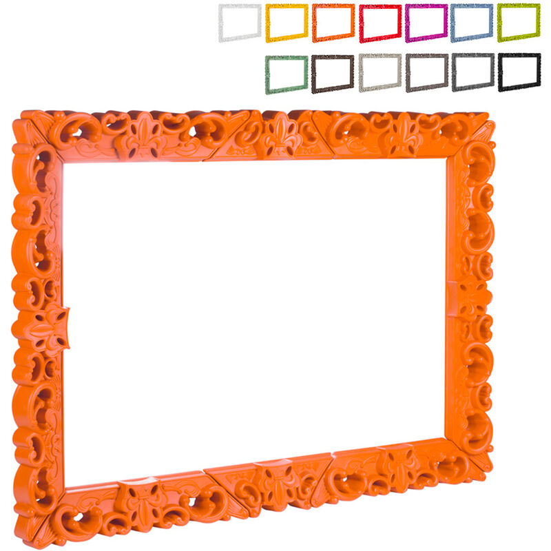 

Marco rectangular pop diseño moderno barroco Slide Frame Of Love Xl | Color: Naranja