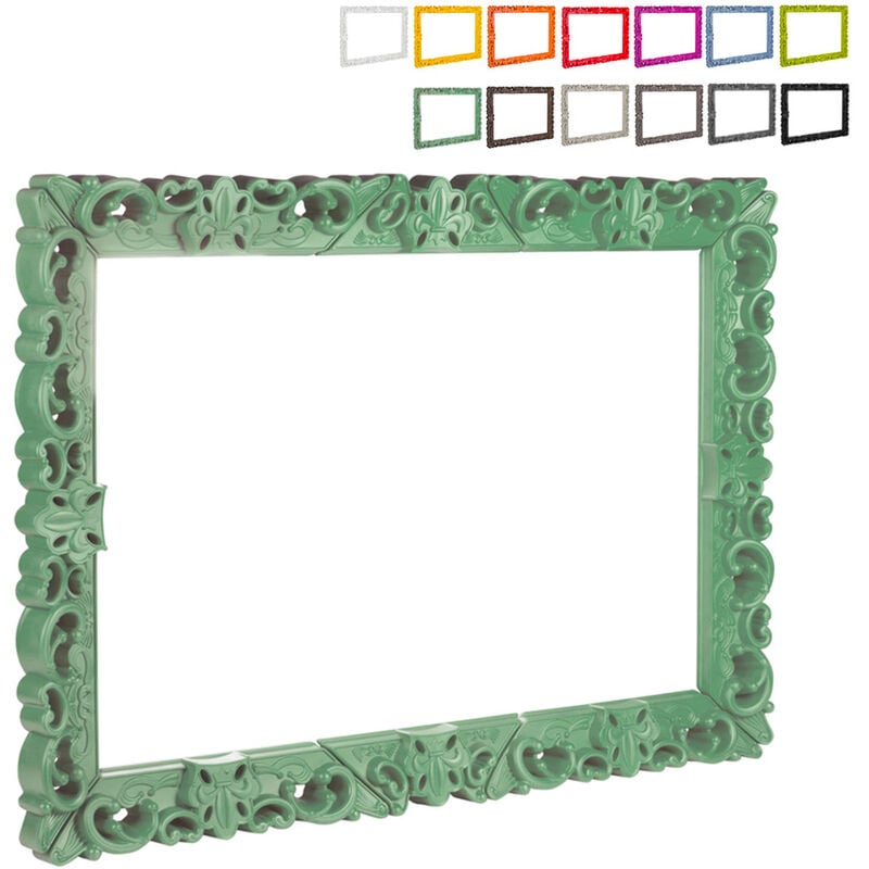 

Marco rectangular pop diseño moderno barroco Slide Frame Of Love Xl | Color: Verde