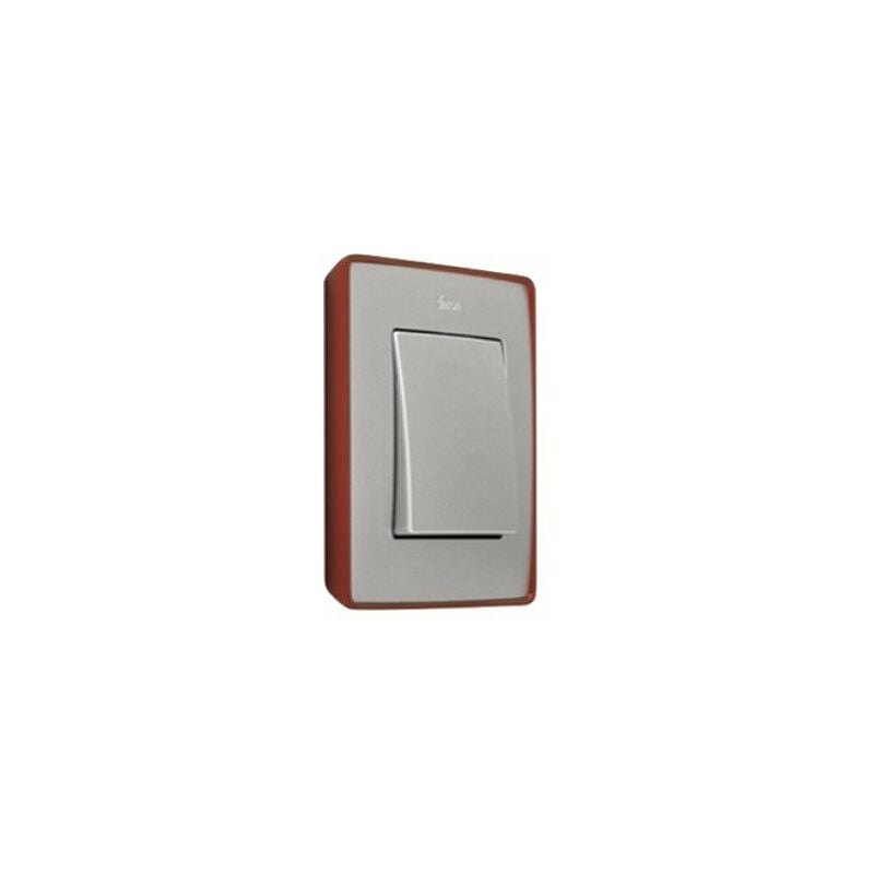 

Marco SIMON Detail Color Metalizado 82 Select Aluminio Frio Base Roja 82016X0-255 | 3 ELE 8201630-255