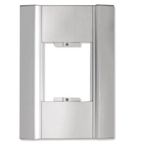 Marco simple cityline para 1 placa, compatible con cajas de empotrar.